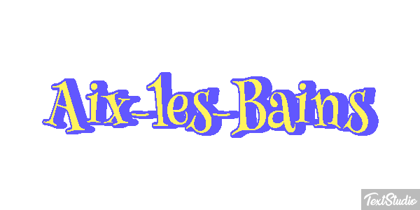 Aix-les-Bains Effetto testo