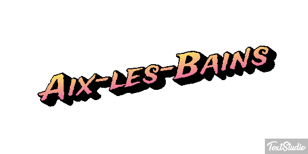 Aix-les-Bains Effetto testo