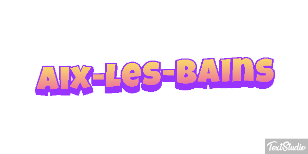 Aix-les-Bains Effetto testo