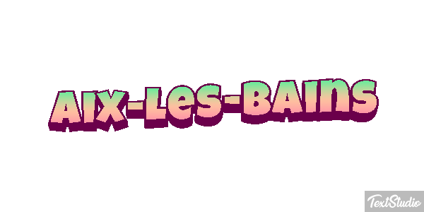 Aix-les-Bains Effetto testo