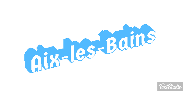 Aix-les-Bains Effetto testo