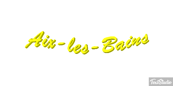 Aix-les-Bains Effetto testo