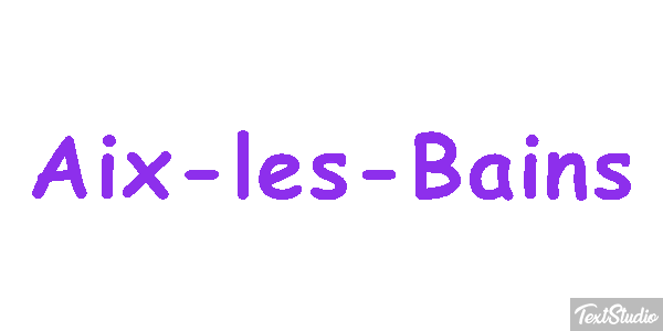 Aix-les-Bains Effetto testo