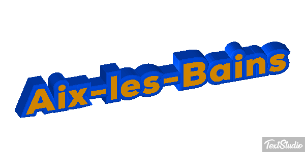 Aix-les-Bains Effetto testo