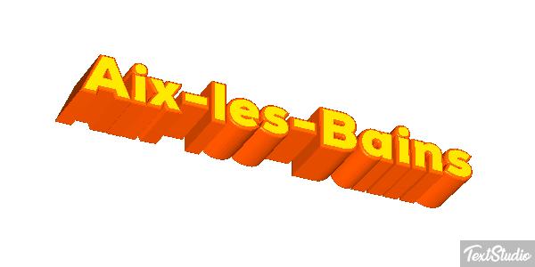 Aix-les-Bains Effetto testo