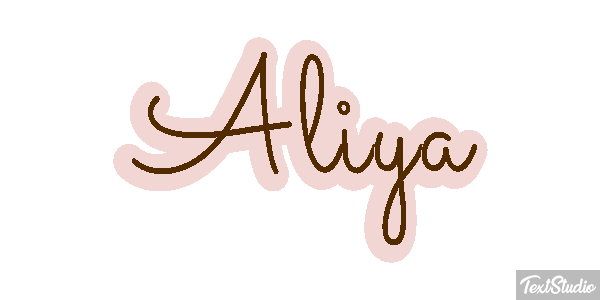 Aliya テキスト効果