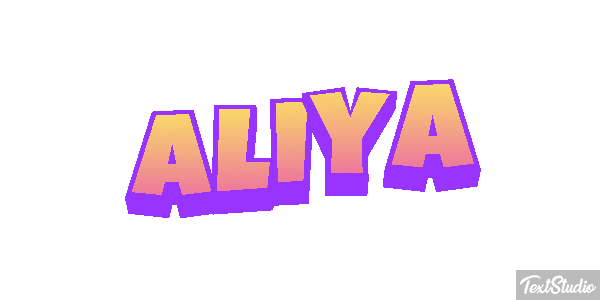 Aliya テキスト効果