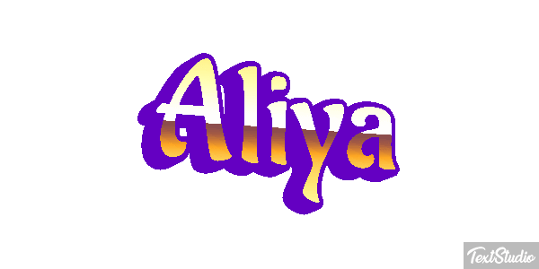 Aliya テキスト効果