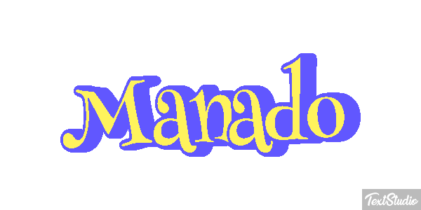 Manado Effet de texte