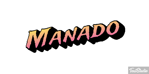 Manado Effet de texte