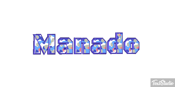 Manado Effet de texte