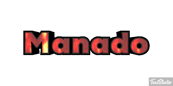 Manado Effet de texte