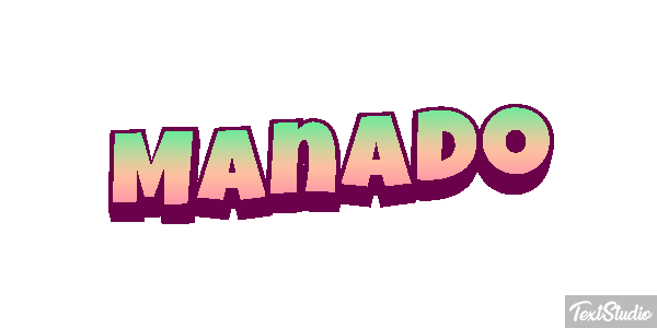Manado Effet de texte