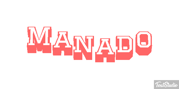 Manado Effet de texte