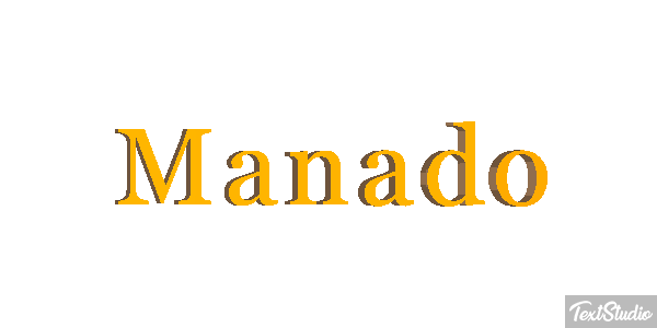 Manado Effet de texte