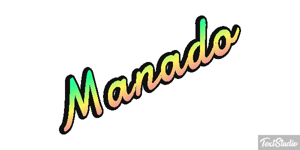 Manado Effet de texte