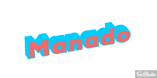 Manado Effet de texte