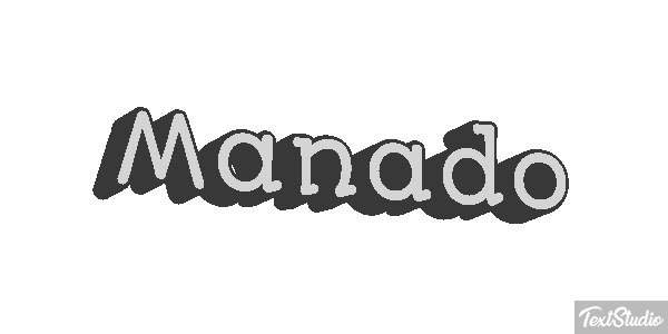 Manado Effet de texte