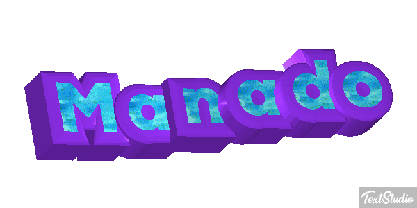 Manado Effet de texte
