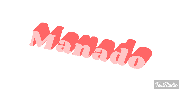 Manado Effet de texte