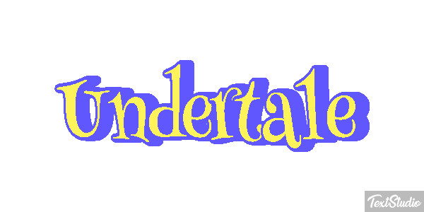 Undertale Efeito do texto