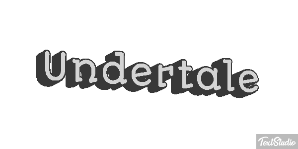 Undertale Efeito do texto