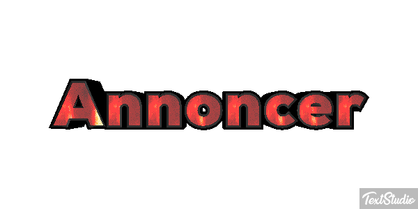 Annoncer Texteffekt