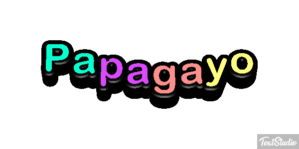 Papagayo テキスト効果