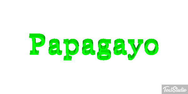 Papagayo テキスト効果
