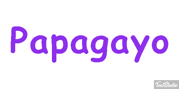 Papagayo テキスト効果