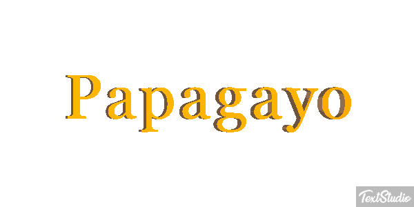 Papagayo テキスト効果