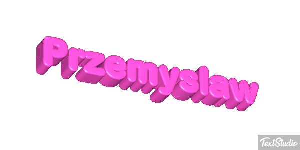 Przemysław Efekt tekstowy