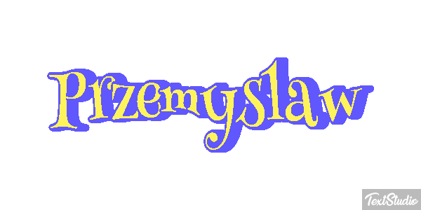Przemysław Efekt tekstowy