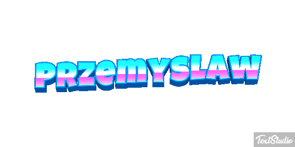 Przemysław Efekt tekstowy