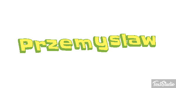Przemysław Efekt tekstowy