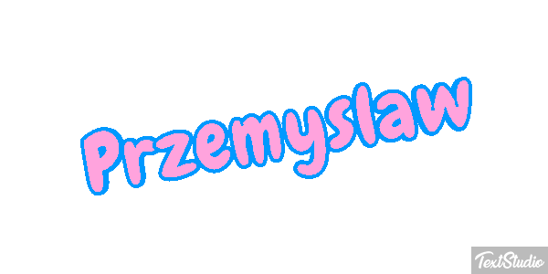 Przemysław Efekt tekstowy