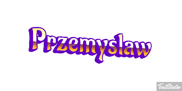 Przemysław Efekt tekstowy