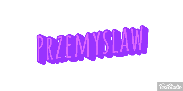 Przemysław Efekt tekstowy