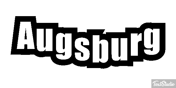 Augsburg Text effect