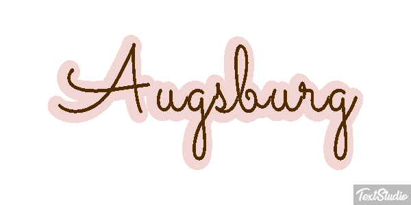 Augsburg Text effect