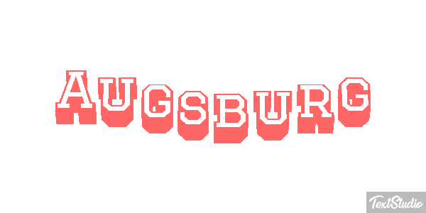 Augsburg Text effect
