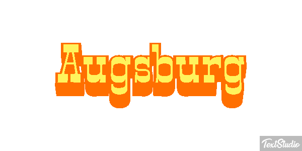 Augsburg Text effect