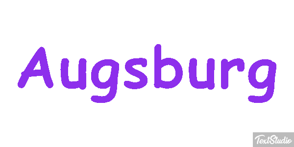 Augsburg Text effect