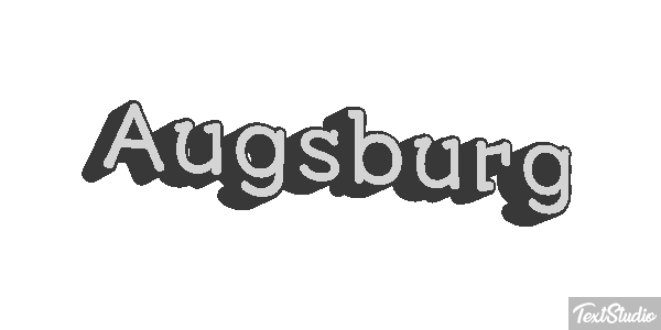 Augsburg Text effect