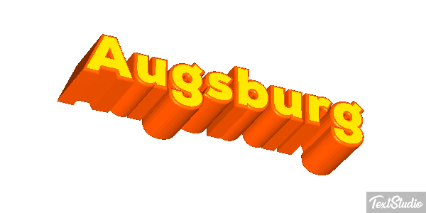 Augsburg Text effect