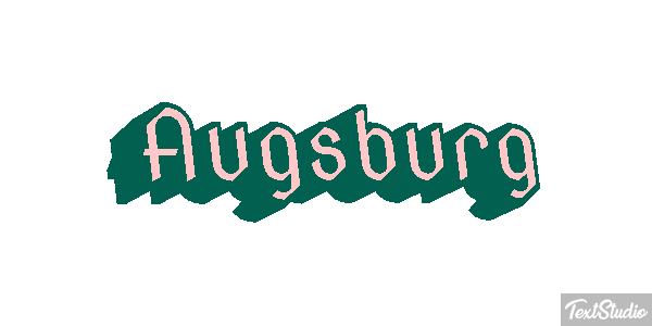 Augsburg Text effect
