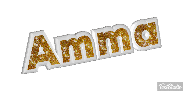 Amma Text effect