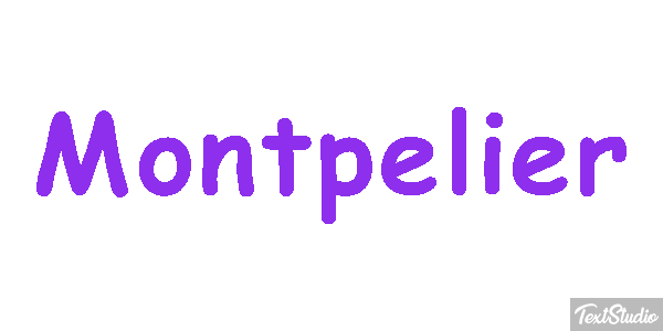 Montpelier Efekt tekstowy