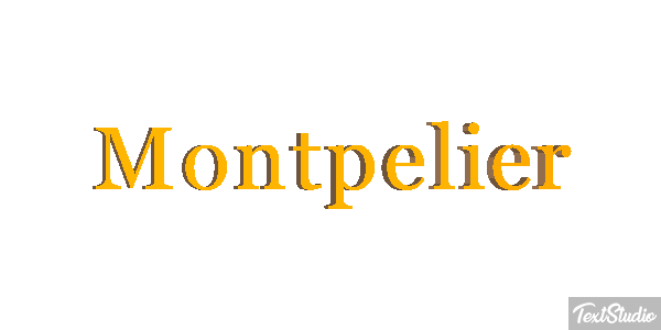 Montpelier Efekt tekstowy