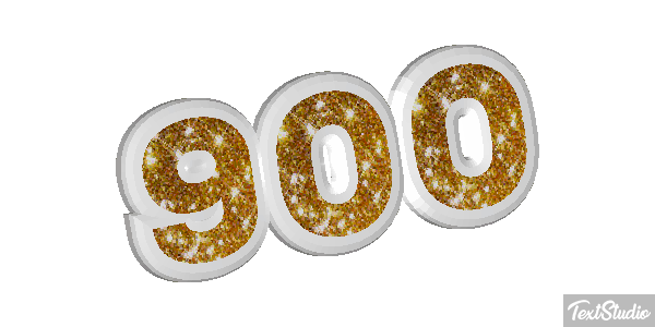 900 Text effect